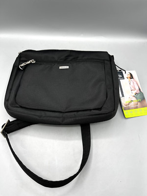 Travelon 43115  RFID Anti-Theft Small Cross Body Security Bag Black