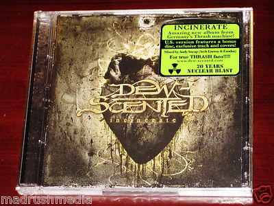 Dew-Scented: Incinerate 2 CD Set 2007 Bonus Disc Nuclear Blast USA
