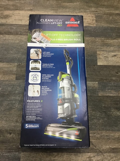 bissell cleanview allergen pet review