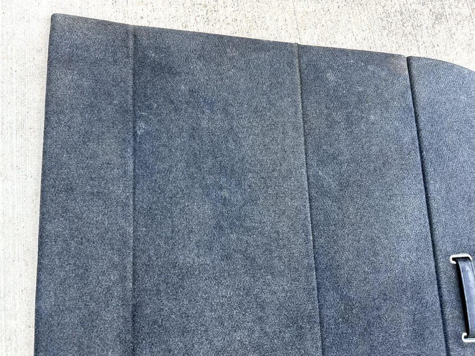 2003 奥迪 TT CABRIOLET 黑色 TRUNK FLOOR CARPET MAT SPARE 轮胎盖 原始设备制造商 — 第 4/4 张图片