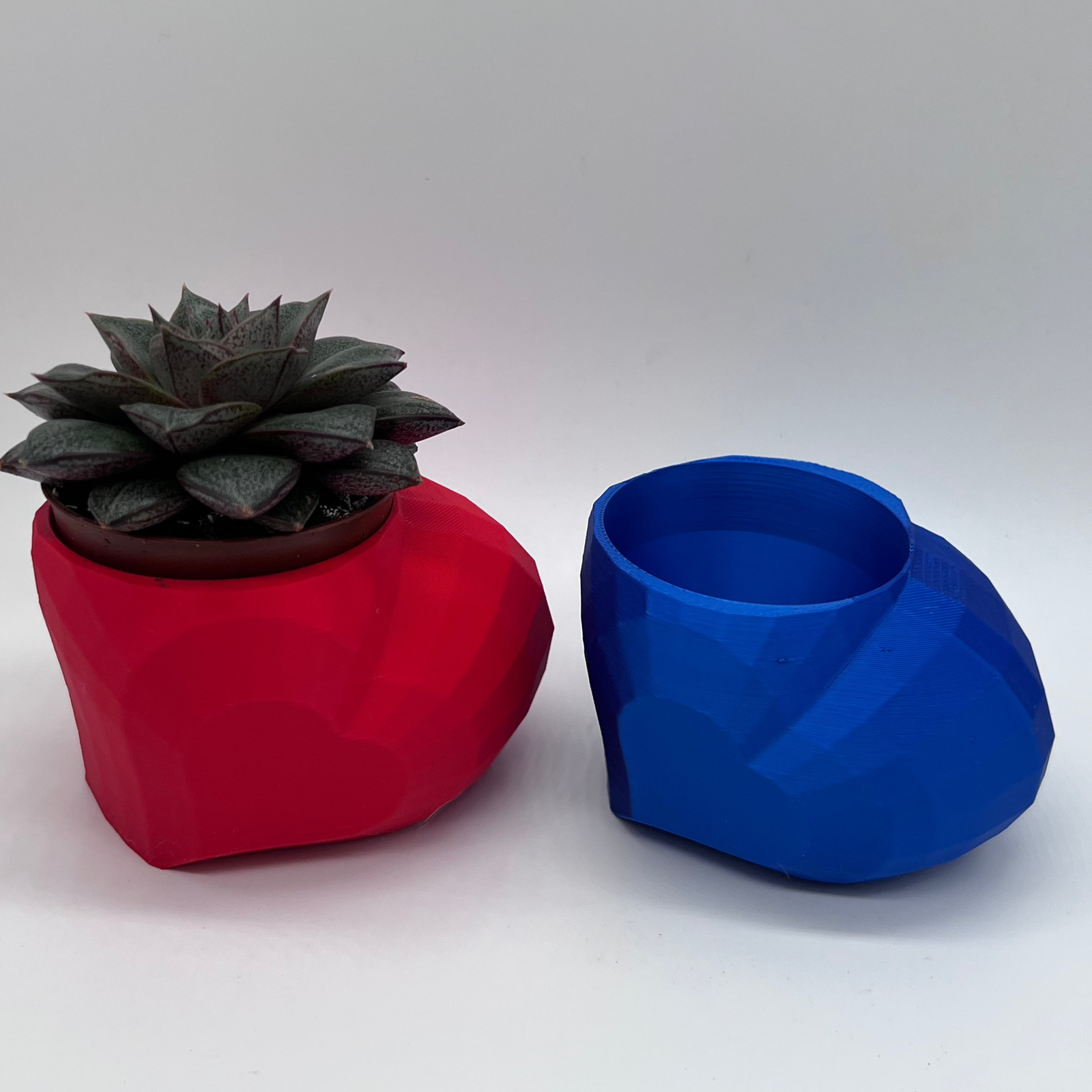 Heart Planter Bowl 3D Printed Home Decor Succulent Pot Jewelry Dish