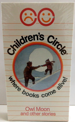 Vintage Children's Circle Where Books Come Alive SEALED VHS Owl