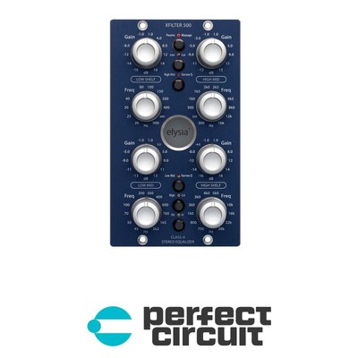 Elysia Xfilter 500 Series Stereo 4 Band EQ EQUALIZER - DEMO - PERFECT CIRCUIT