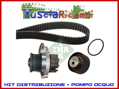 Kit Distribuzione INA Con Pompa Acqua - 530046230 Per Motori, 129 Denti, Larghezza 22mm - Foto 8