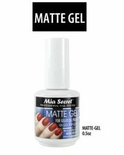 Mia Secret - Matte Gel For GELUX Gel Polish UV,LED Top Coat 1/2 oz