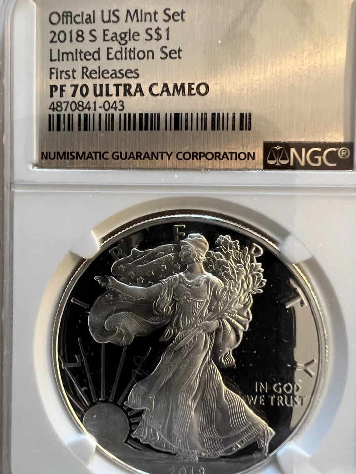 2018 S OFFICIAL US MINT SET. LIMITED EDITION FIRST RELEASE. NGC PF70 ULTRA CAMEO - Image 3 of 4