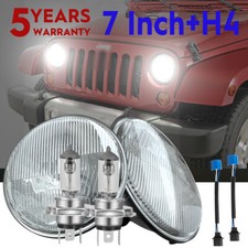 7 Inch Halogen Headlight Hilo Sea Beam For Jeep Wrangler Jk 2007-2018