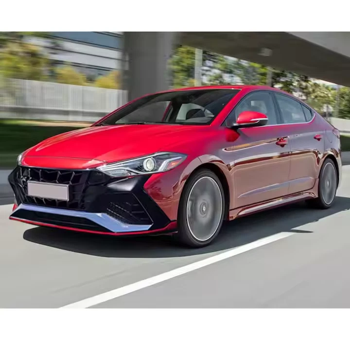 Kit de conversão de carroceria dianteira Hyundai Elantra 2017-2018 KDM raro para-choque importado - Imagem 2 de 4