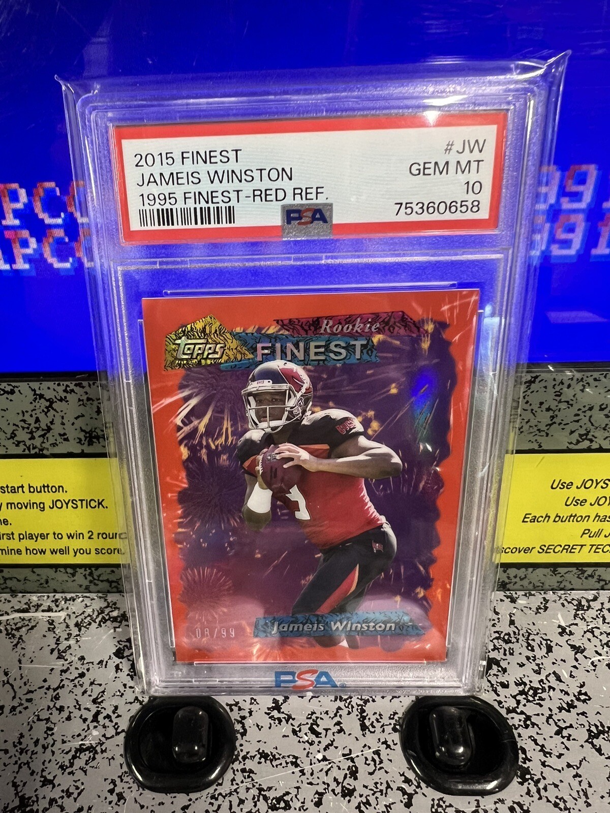 Jameis Winston Finest 1995 Finest Refractor #JW Red Refractor