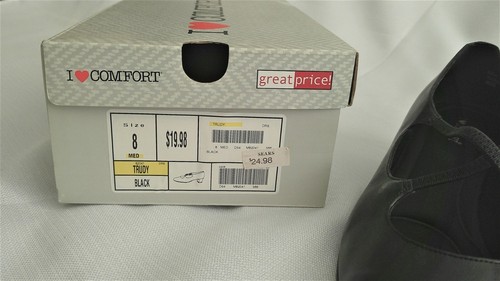 I Love Comfort Women's Trudy Pump Black Strappy 1.25in Block Heel Shoe Size 8M - Picture 11 of 11