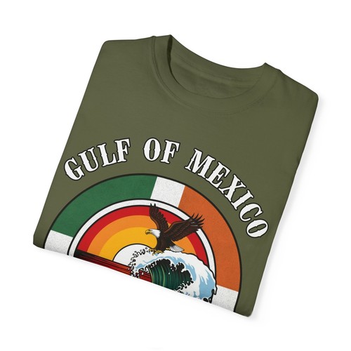 Retro Gulf of Mexico T-Shirt, Comfort Colors shirt, Mexican Pride, Anti-maga - Picture 28 of 55