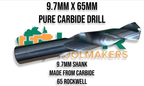 Carbide solid Metric Drills up to 65RHC variations 3mm to 19.5mm you pick size - Picture 12 of 24