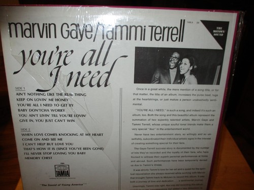MARVIN GAYE Vinyl Album THAT'S THE WAY LOVE IS TAMLA TS-299 1969 STEREO LP VG++ - Picture 3 of 3