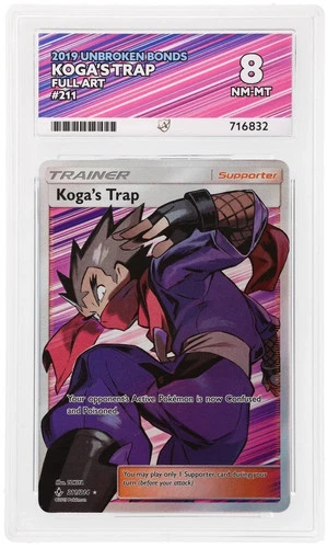 Pokémon Koga's Trap 211/214 ACE 8
