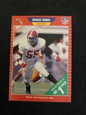 1989 Pro Set - Derrick Thomas #498 (RC) KC Chiefs