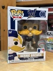 Funko POP! MLB 08 Bernie Brewer Mascot Milwaukee Brewers New Mint Condition