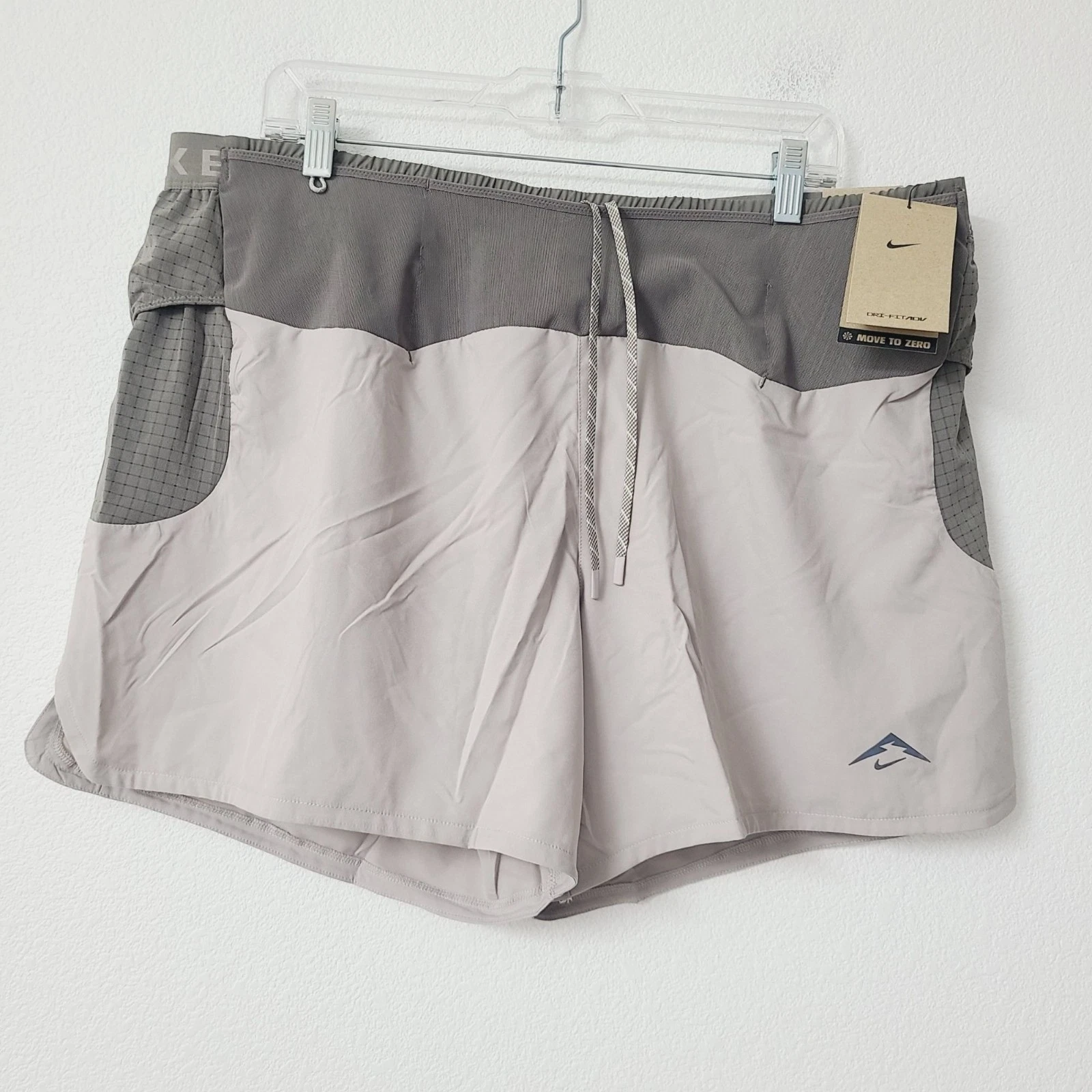 Nike Trail Second Sunrise 5" Brief-Lined Running Shorts HJ3572-009 Size XL