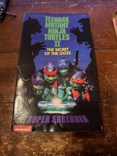 Super Shredder Neca Exclusive TMNT Secret of the Ooze Movie 7 Fig Box Is Beat