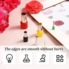 20 Pcs Circle Clay Cutters, Round Shape Cutter Ceramics Dotting Baking Ring M...