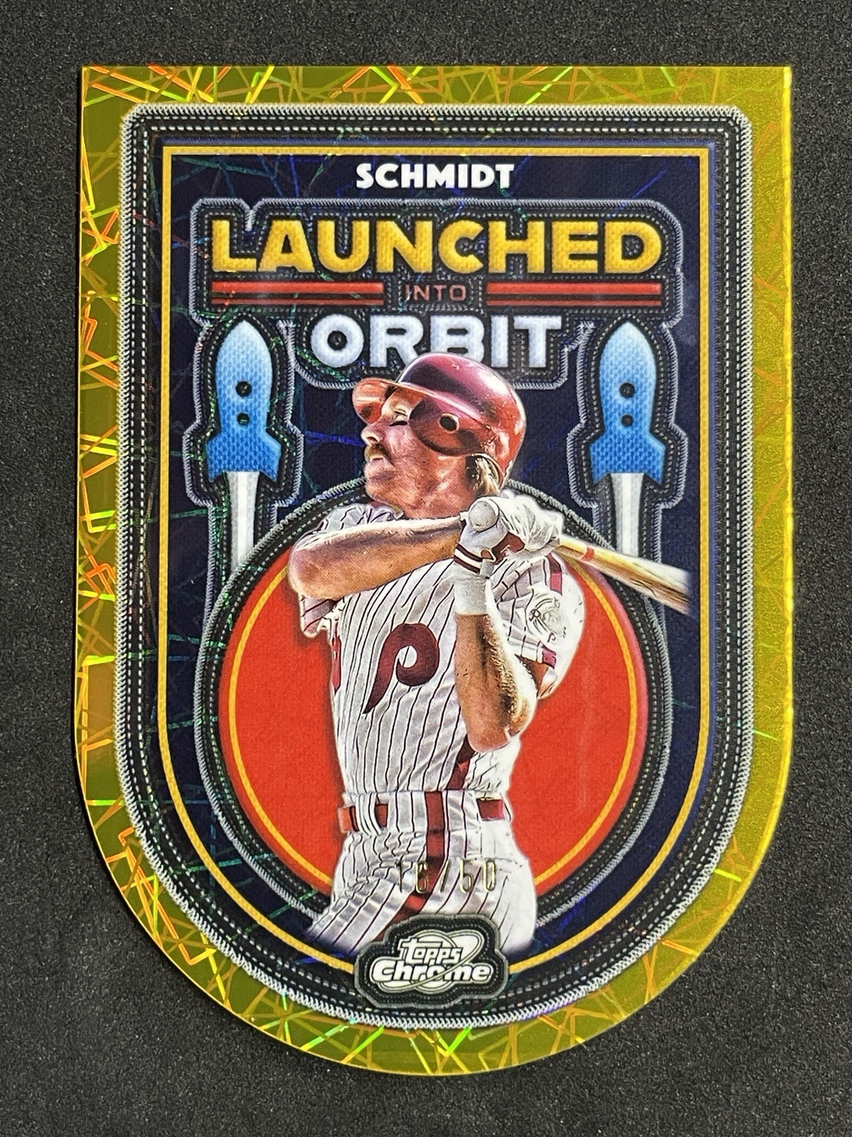 2025 Topps Cosmic Chrome Mike Schmidt LIO-16 Gold /50