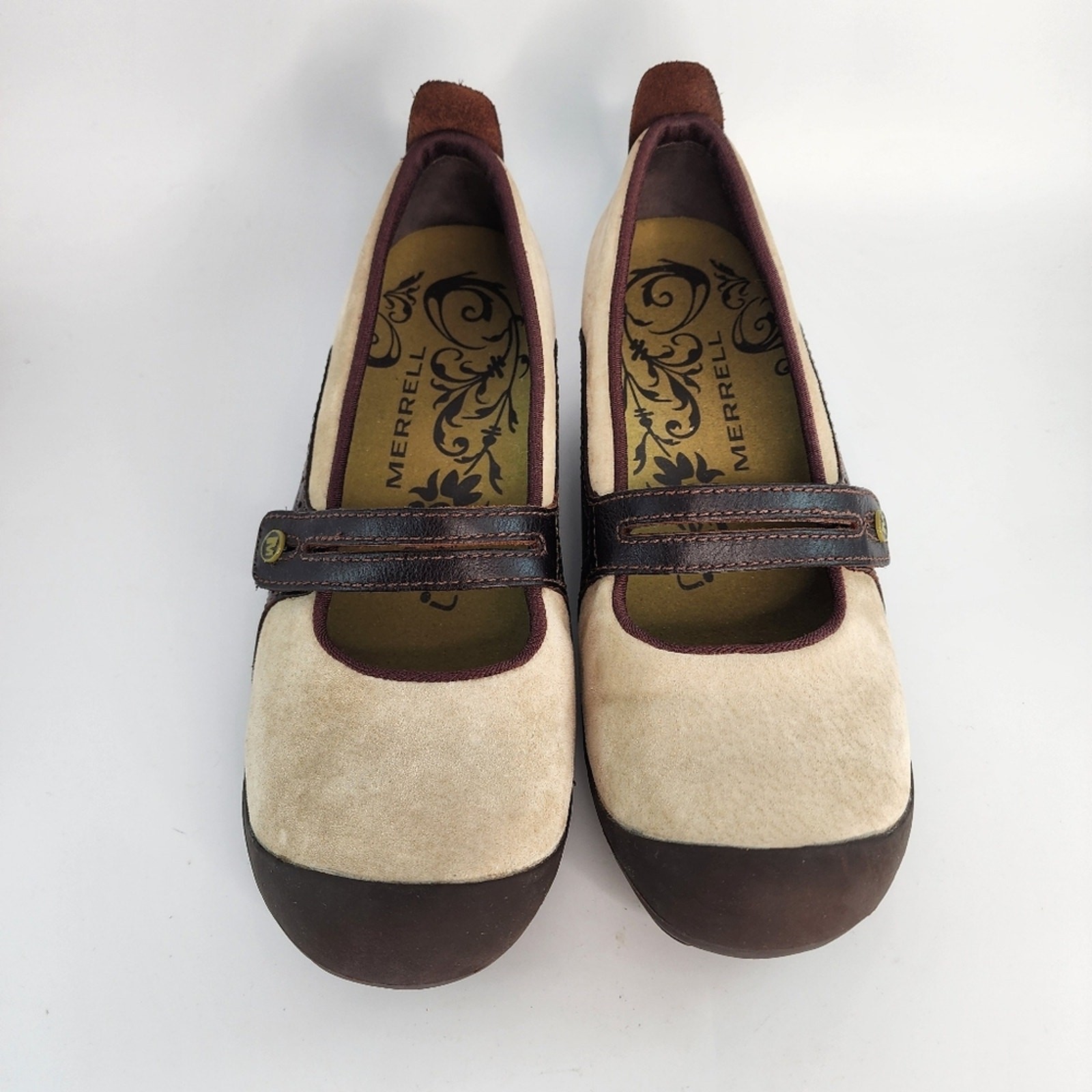 Scarpe slip on Merrell Plaza Bandeau scamosciate tortora scuro taglia 9 5