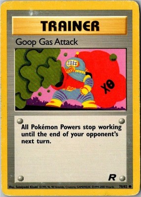 Pokemon Goop Gas Attack 78/82 Team Rocket Englisch