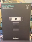 Logitech - Pro Webcam Full HD 1080 for Laptops - Black - 960-0010 NEW sealed