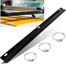Gisafai Ladder Rack Wind Deflector with 3 Pcs Ring Clamps Roof Wind... 