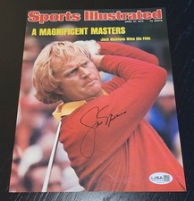 Jack Nicklaus Cards and Autograph Memorabilia Guide 20