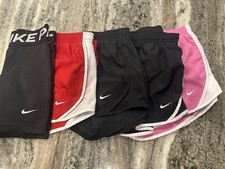 Nike Dri-Fit  Nike Pro Athletic Shorts Girls Medium- Black Red and Pink