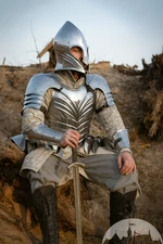 Medieval Elven Cuirass Armor Larp Elven Costume wearable LOTR Half Body Armor