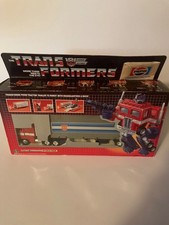 1984 g1 transformers pepsi optimus prime never played with, sealed contents