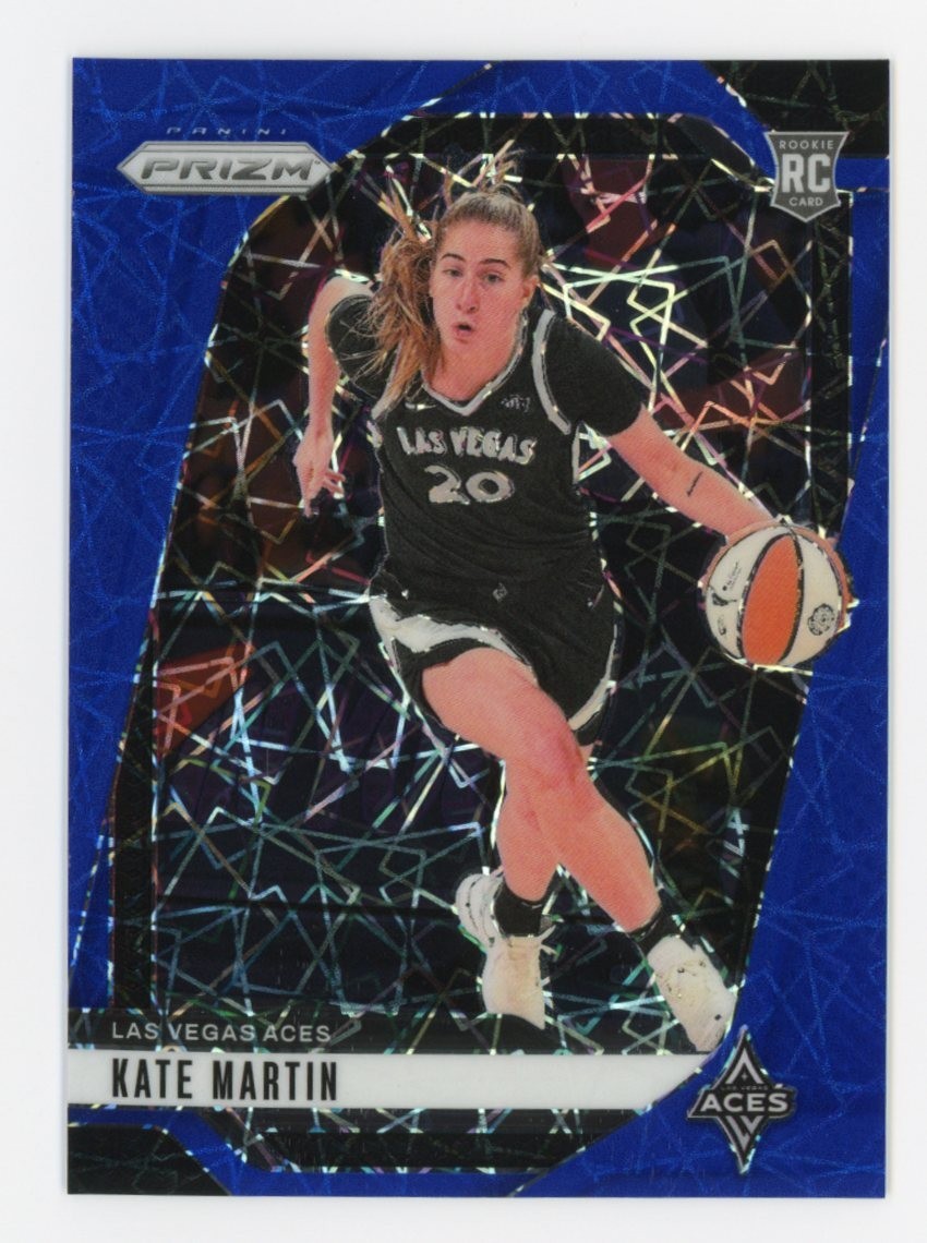 #126 Kate Martin Rookie RC Blue Velocity Prizm 2024 Prizm WNBA Valkyries