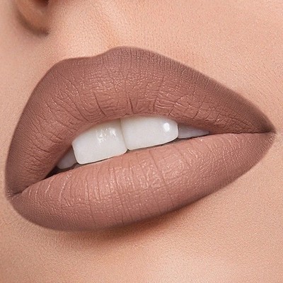 1pc Matte Sexy Lipstick Lip Liner Pen Non-Fading Brown Contour Tint, Waterproof