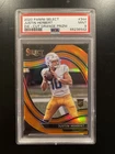 2020 JUSTIN HERBERT SELECT ORANGE DIE-CUT PRIZM FIELD LEVEL RC #344 PSA 9 SSP