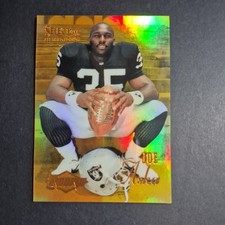 1995 Select Certified MIRROR GOLD - JOE ASKA - Rookie Yr - Oakland RAIDERS