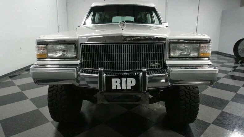 1969 Oldsmobile Lifted Hearse with RIP license plate