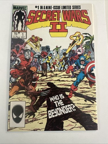 Comic Book. #1 In A Nine Issue LIMITED SERIES. Secret Wars 2.