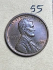 1920 (P) LINCOLN WHEAT CENT, Nice "AU" Almost Uncirculated condition coin, #55