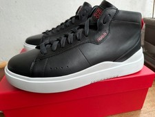 HUGO BOSS LUXUS HERREN SCHUHE GR 44 10 SUPER GUT BUTTERWEICH LEDER NEU 