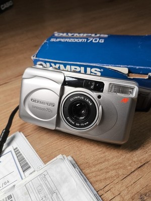 Olympus Superzoom 70G 35mm Point & Shoot Filmkamera