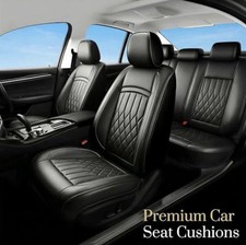 Full Set Leather Seat Covers For Gmc Canyon 2015-2026 Waterproof Black 5 Seats Full Set Leather Seat Covers For Gmc Canyon 2015-2026 Waterproof Black 5 Seats