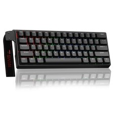 AULA WIN60 HE Mechanical Gaming Keyboard Graywood Magnetic Switch, BLACK