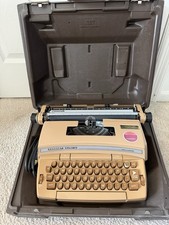 Smith-Corona Coronet Super 12 Electric Portable Typewriter & Case Coronamatic  thumbnail