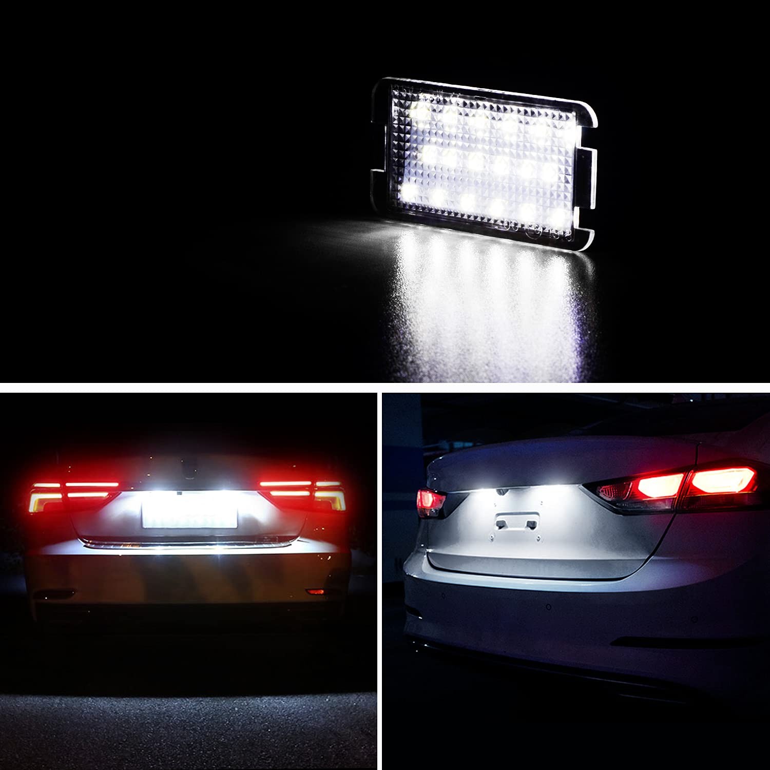 Tectico LED Luci Targa Auto Lampada Targa e Mark Ece Bianco Puro 6000k CANBUS - Miniatura 9