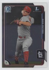 2015 Bowman Chrome Prospects Nick Petree #BCP84 0q5