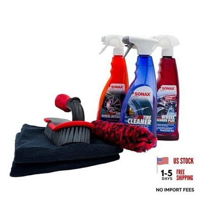 SONAX Wheel & Tire Combo | Premium Cleaner & Protector for Wheels & Tires |