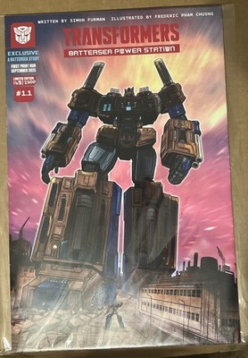 Transformers Battersea Power Station Titan Comic Poster #1.1 - Limited Exclusive