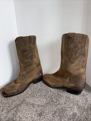 Cody James Boots Mens Size 11.5 EE Motorcycle Western Square Toe CJ9995BR