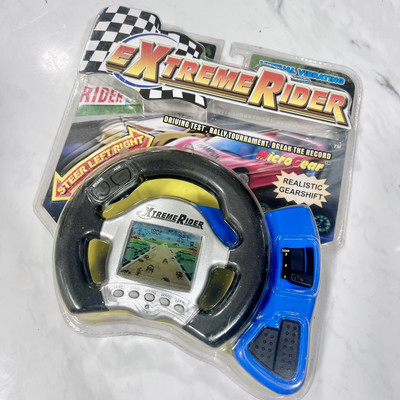 Vintage Microgear Virtual Vibrating Car Racing Extreme Rider NEW OLD STOCK!